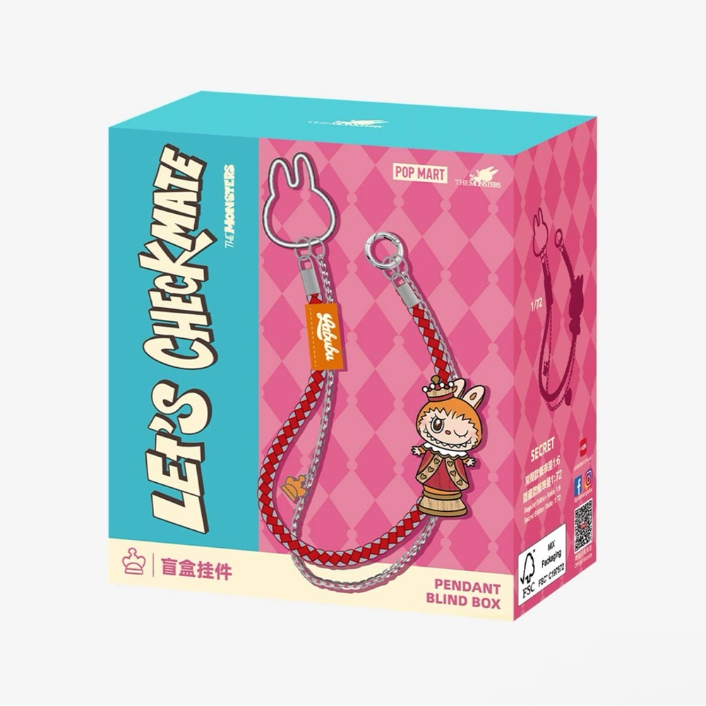 Pop Mart Let's Checkmate Pendant Blind Box
